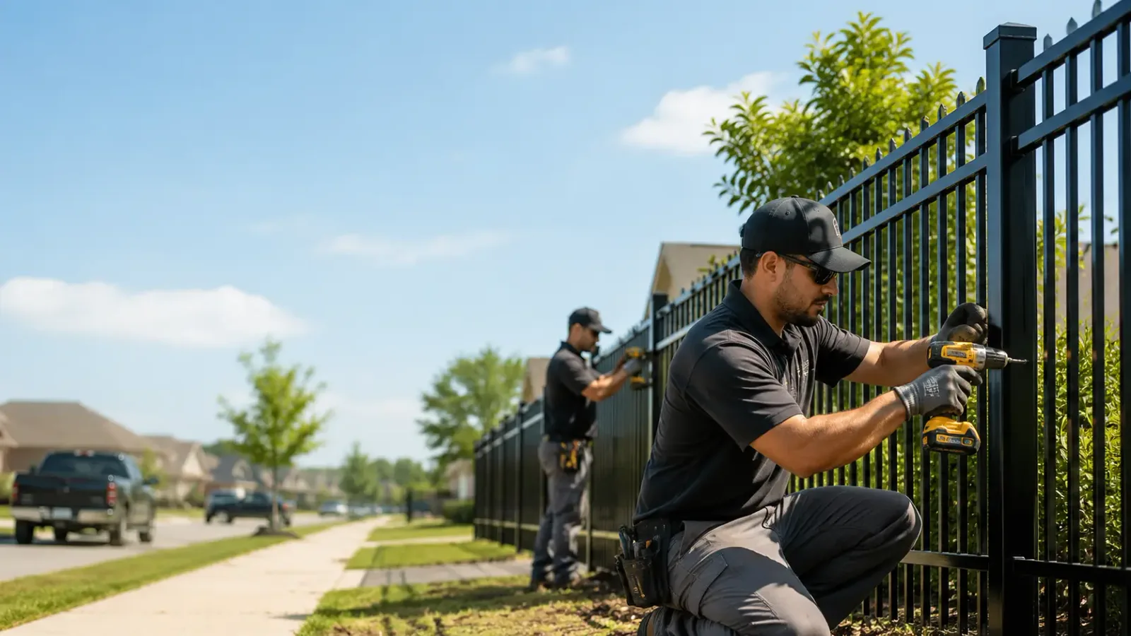 Metal Fence Installation in Lemoyne, NE